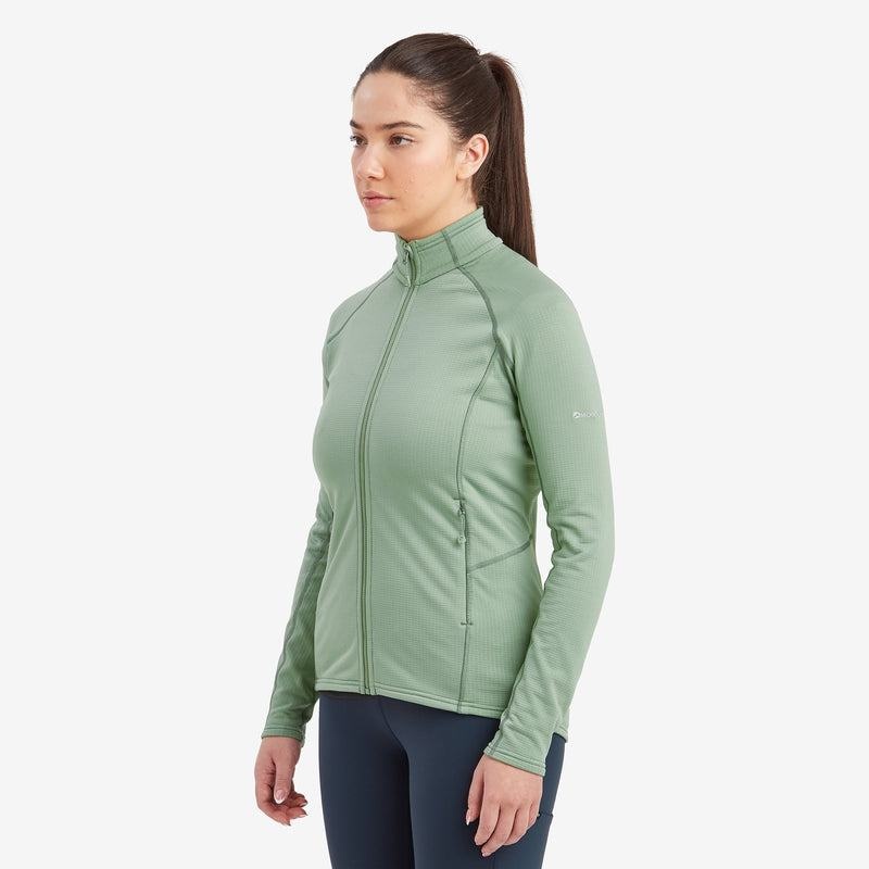 Montane Protium Giacche In Pile Donna Grigie Verdi | YSH3918MF