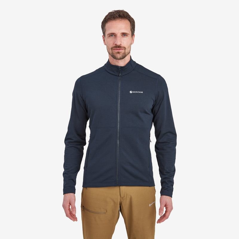 Montane Protium Giacche In Pile Uomo Blu Scuro | IGK4130SE