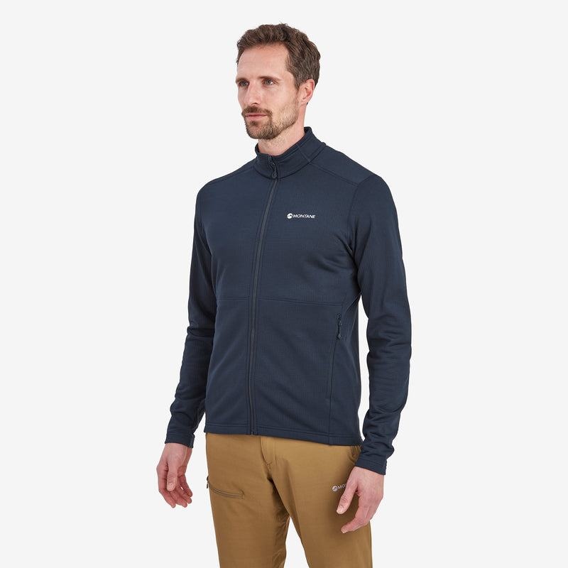 Montane Protium Giacche In Pile Uomo Blu Scuro | IGK4130SE