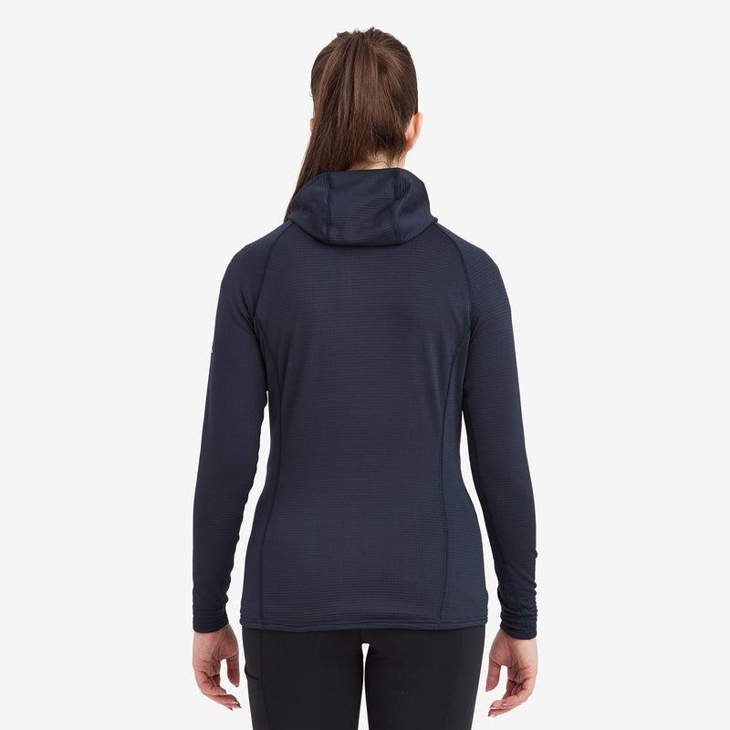 Montane Protium Lite Con Cappuccio Pull On Pile Donna Blu Scuro | OPS3853TQ