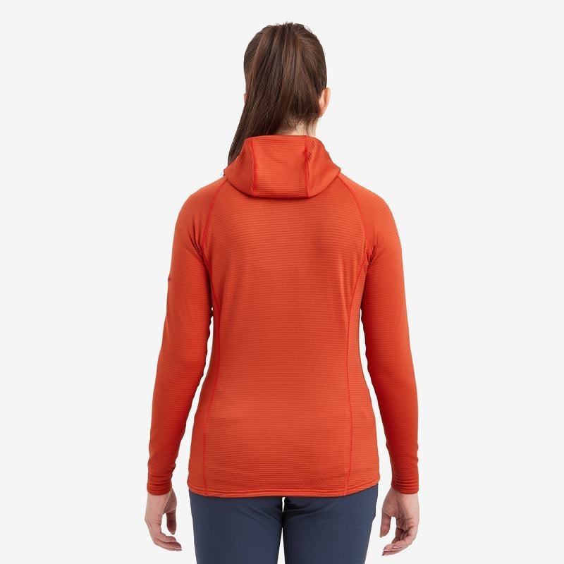 Montane Protium Lite Con Cappuccio Pull On Pile Donna Arancioni Rosse | EPK554XA