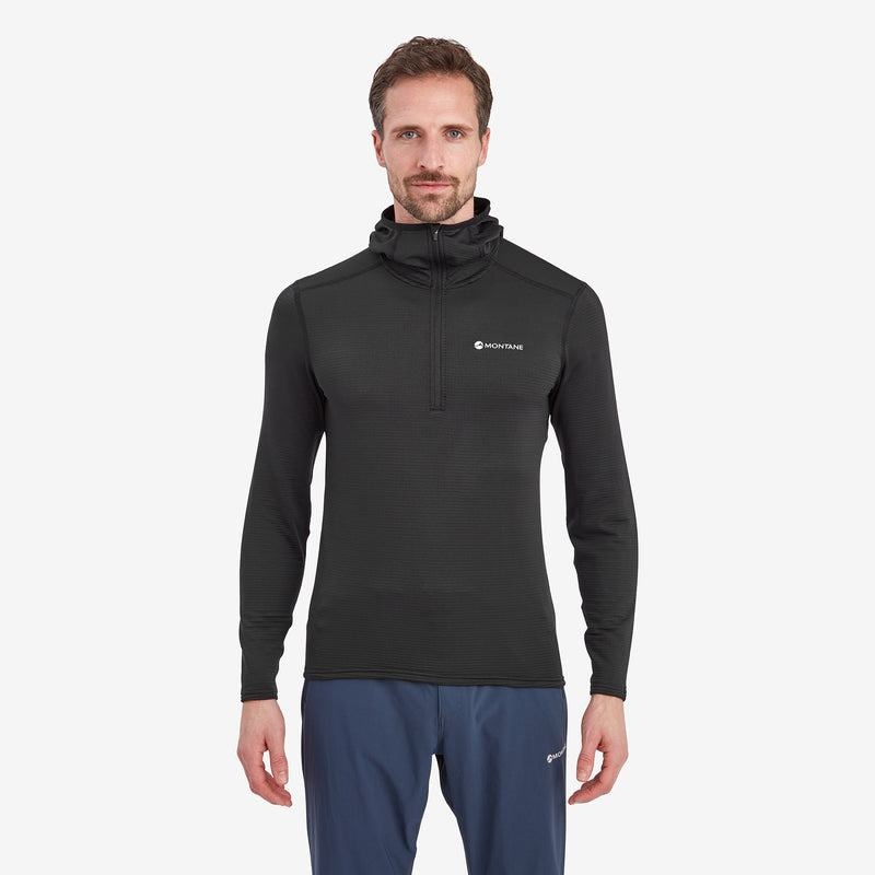 Montane Protium Lite Con Cappuccio Pull On Pile Uomo Nere | XCN8318LO