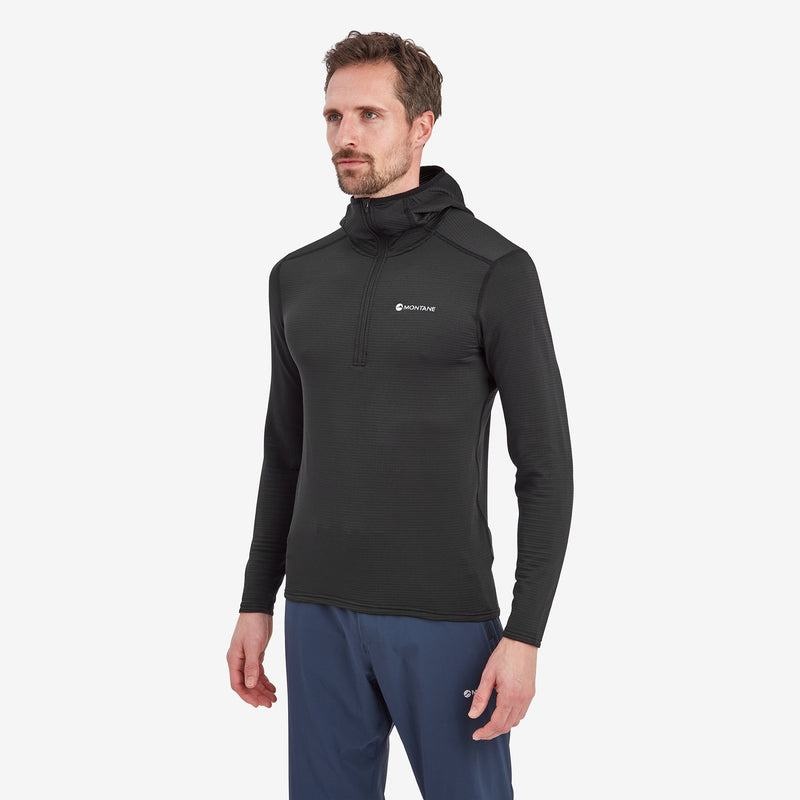 Montane Protium Lite Con Cappuccio Pull On Pile Uomo Nere | XCN8318LO