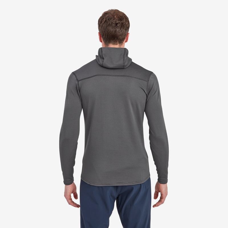 Montane Protium Lite Con Cappuccio Pull On Pile Uomo Grigie Scuro | JMP3574WL