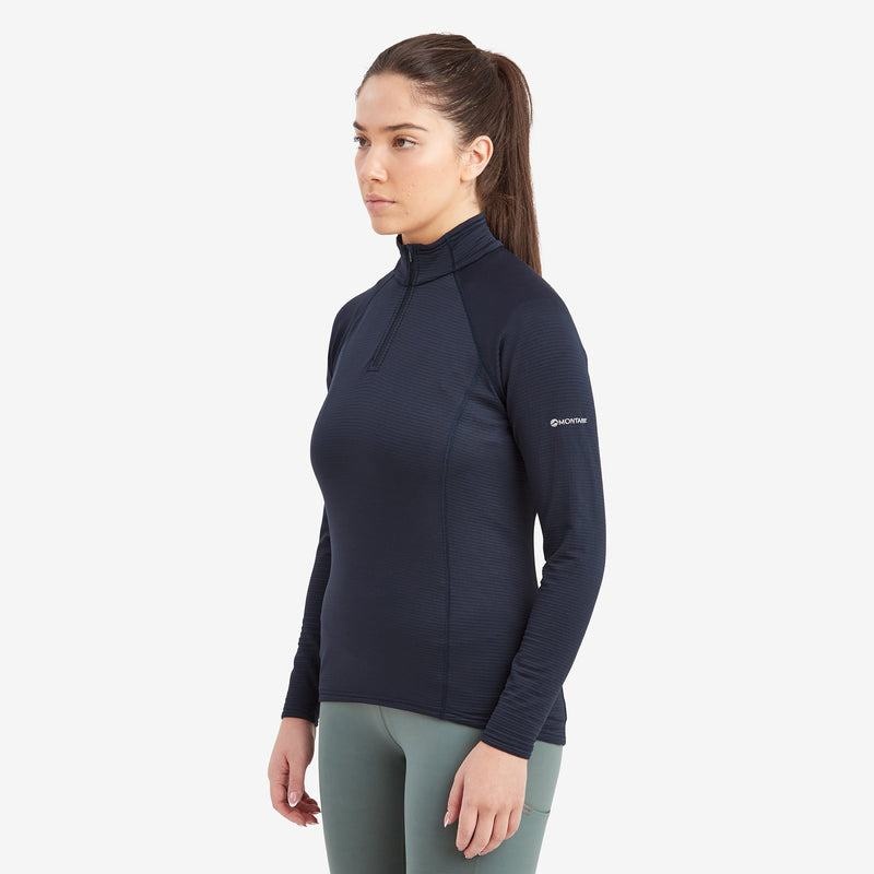 Montane Protium Lite Pull On Pile Donna Blu Scuro | MFF318PG