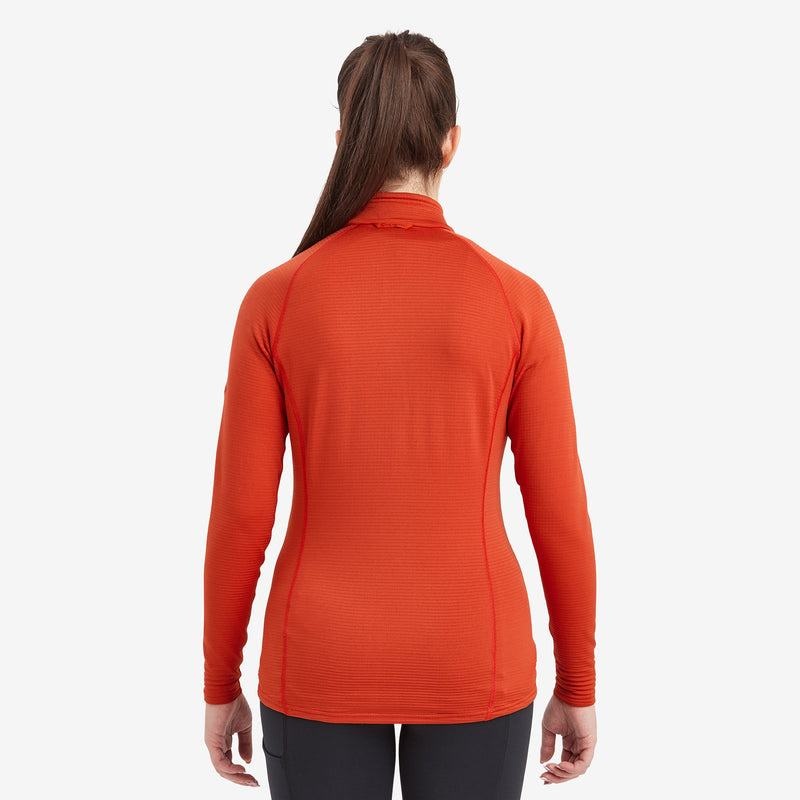 Montane Protium Lite Pull On Pile Donna Arancioni Rosse | URG569GP