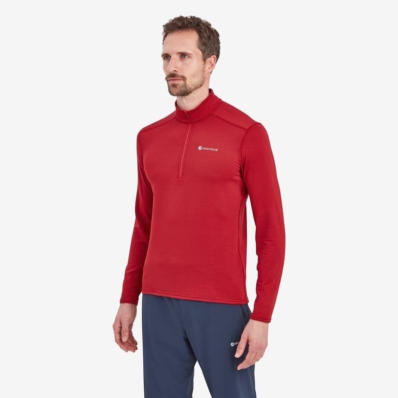 Montane Protium Lite Pull On Pile Uomo Rosse Scuro | VHF4314BC