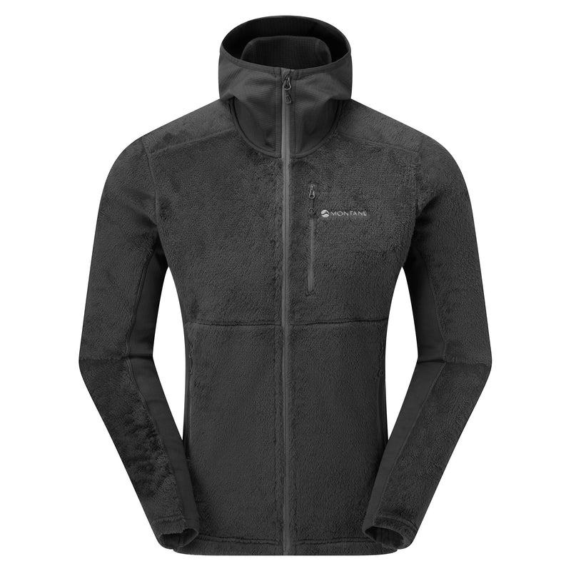 Montane Protium XPD Con Cappuccio Giacche In Pile Uomo Grigie Scuro | ZLS3239MQ