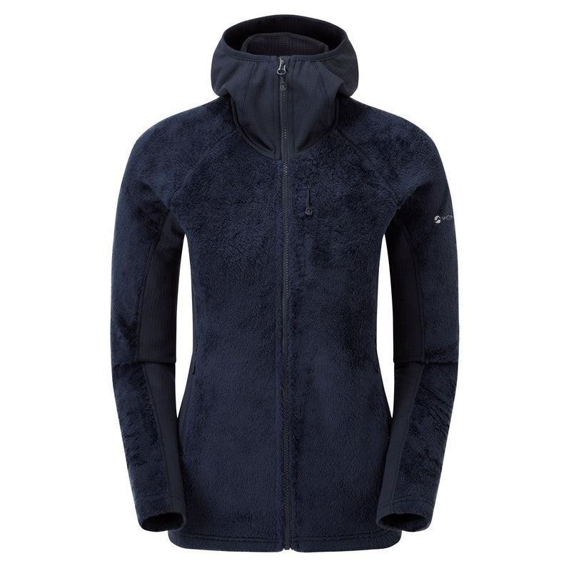 Montane Protium XPD Con Cappuccio Giacche In Pile Donna Blu Scuro | BDV227IP