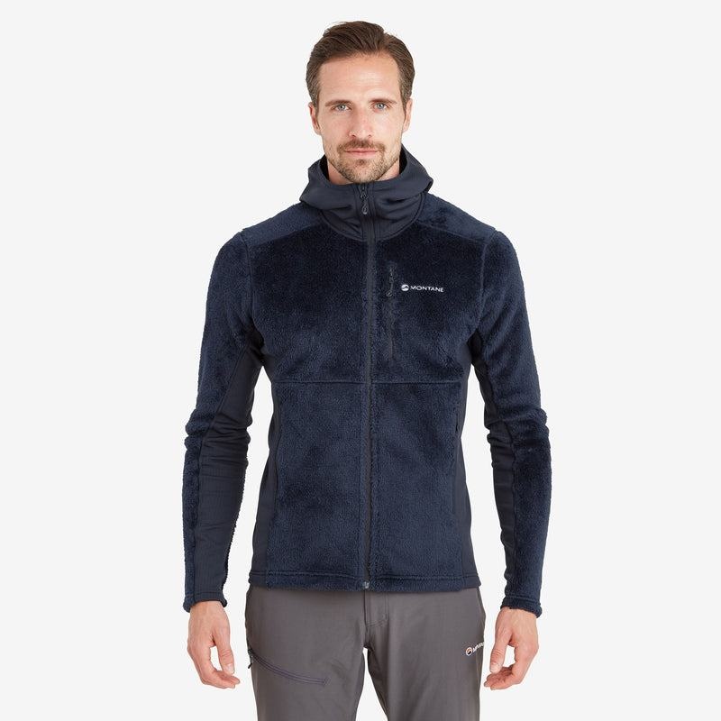 Montane Protium XPD Con Cappuccio Giacche In Pile Uomo Blu Scuro | MDD1370BT