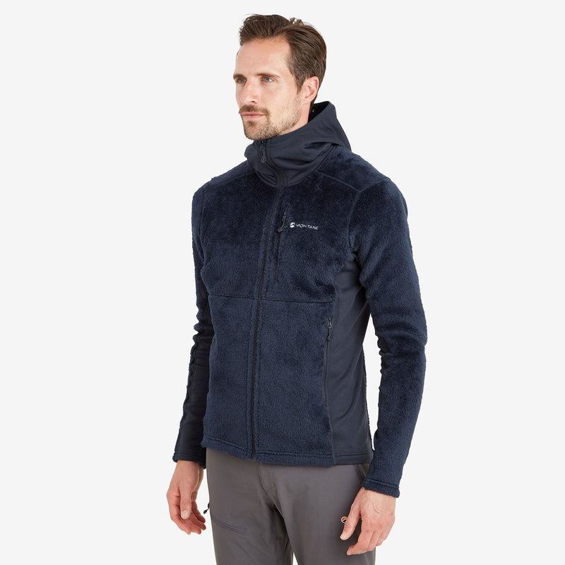 Montane Protium XPD Con Cappuccio Giacche In Pile Uomo Blu Scuro | MDD1370BT