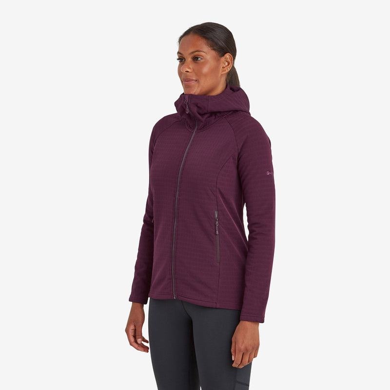 Montane Protium XT Con Cappuccio Giacche In Pile Donna Viola | PDX9027GK