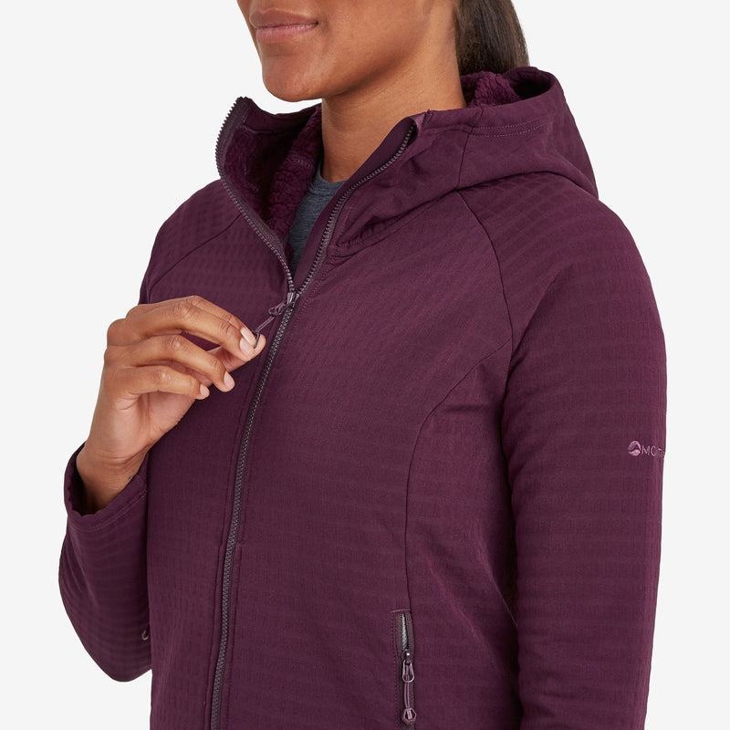 Montane Protium XT Con Cappuccio Giacche In Pile Donna Viola | PDX9027GK