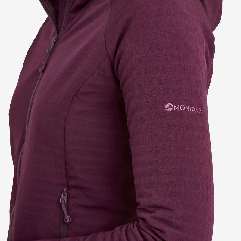 Montane Protium XT Con Cappuccio Giacche In Pile Donna Viola | PDX9027GK