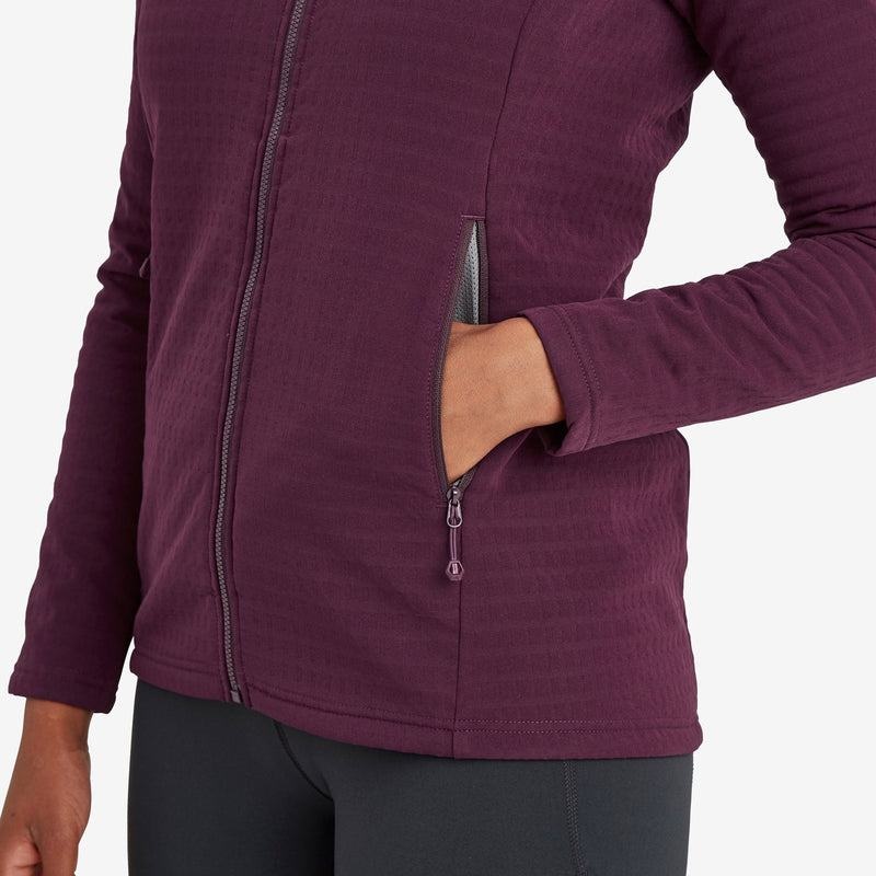 Montane Protium XT Con Cappuccio Giacche In Pile Donna Viola | PDX9027GK