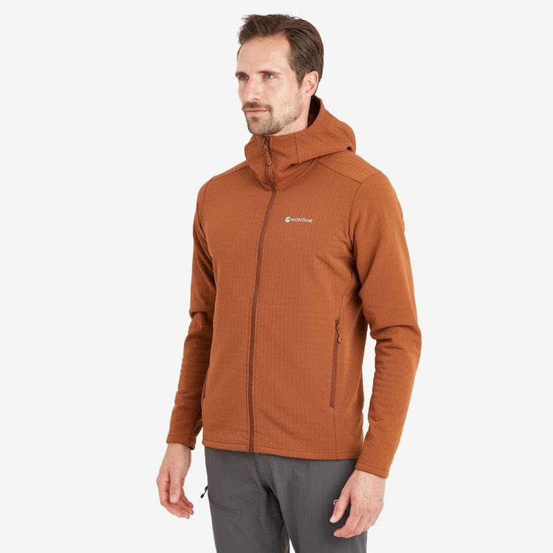 Montane Protium XT Con Cappuccio Giacche In Pile Uomo Arancioni Scuro | WPC1180XF