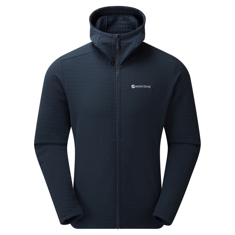 Montane Protium XT Con Cappuccio Giacche In Pile Uomo Blu Scuro | PLL4370KF