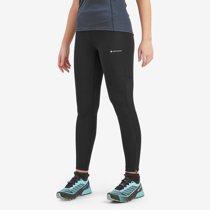 Montane Slipstream Trail Corsa Leggings Donna Nere | EUO93ZX