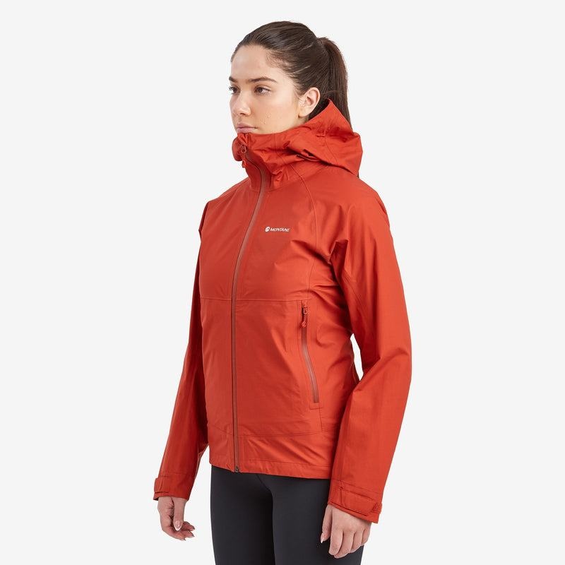 Montane Spirit Lite Giacca Impermeabile Donna Arancioni Rosse | BJR9191YD