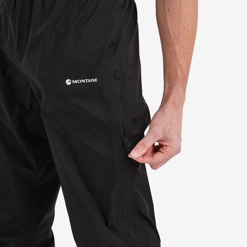 Montane Spirit Lite Impermeabili Pantaloni Uomo Nere | EHR543UR