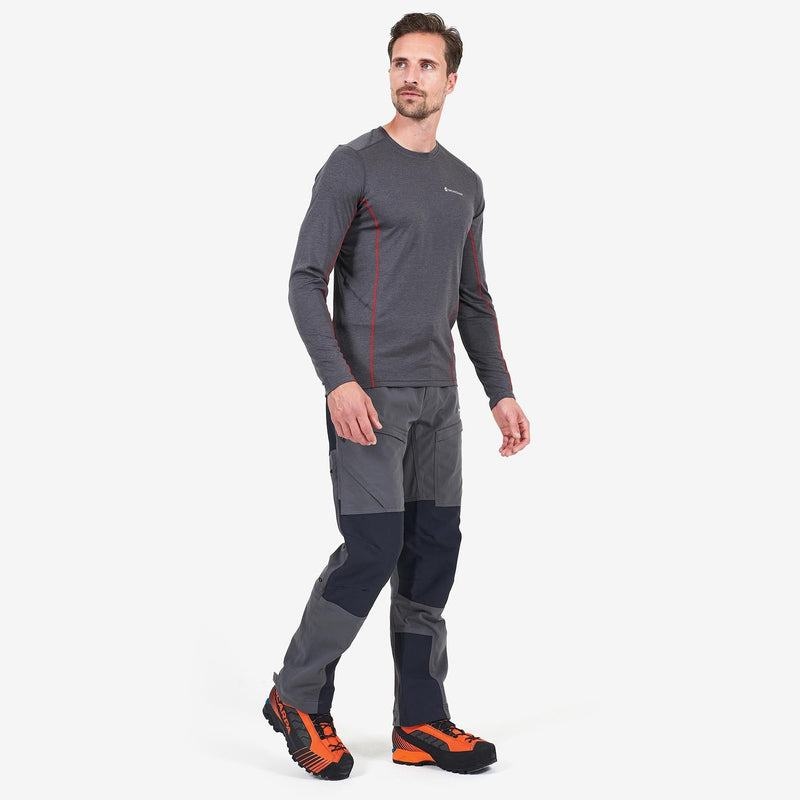 Montane Super Terra Pantaloni Uomo Grigie Nere | NLV1880XZ