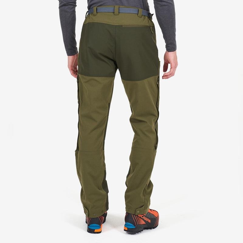 Montane Super Terra Pantaloni Uomo Verdi Scuro | KYU5880OS