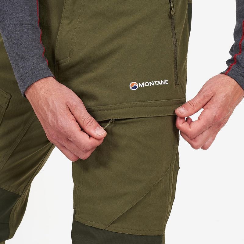 Montane Super Terra Pantaloni Uomo Verdi Scuro | KYU5880OS