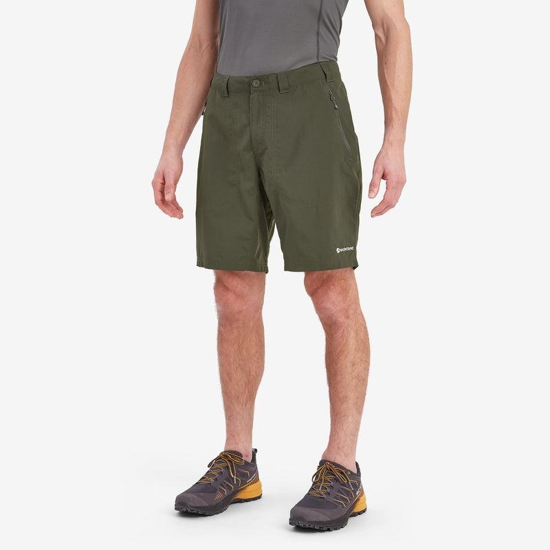 Montane Terra Pantaloncini Uomo Verdi Scuro | OQG6757KU