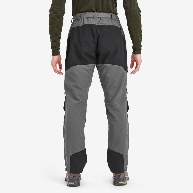 Montane Terra Pantaloni Uomo Grigie Nere | WYN4611OX