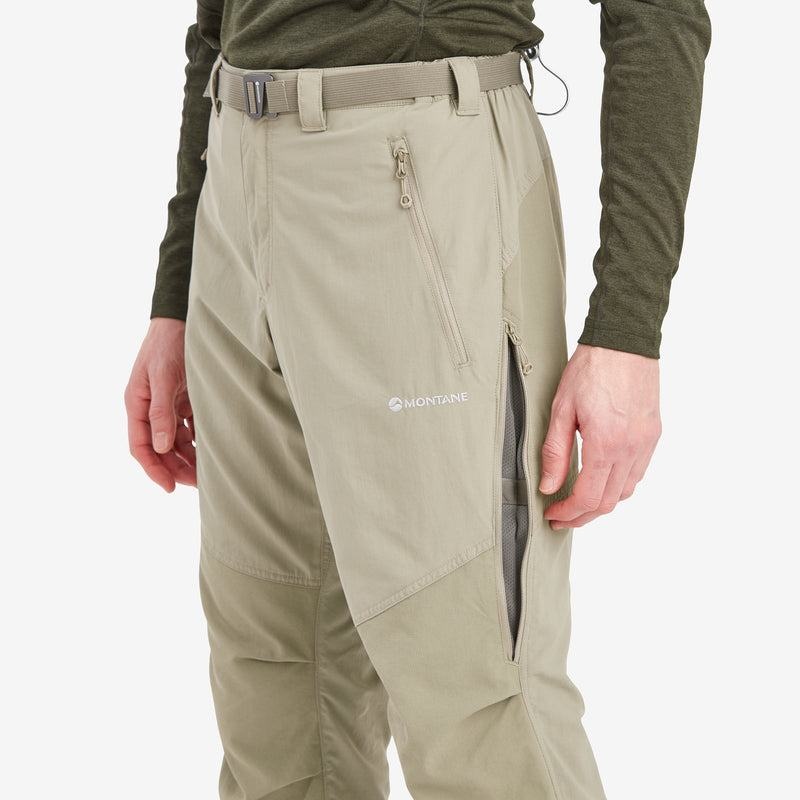 Montane Terra Pantaloni Uomo Khaki | ECY3167SO