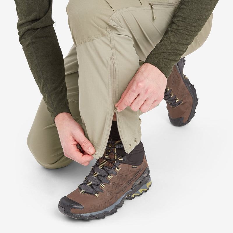 Montane Terra Pantaloni Uomo Khaki | ECY3167SO