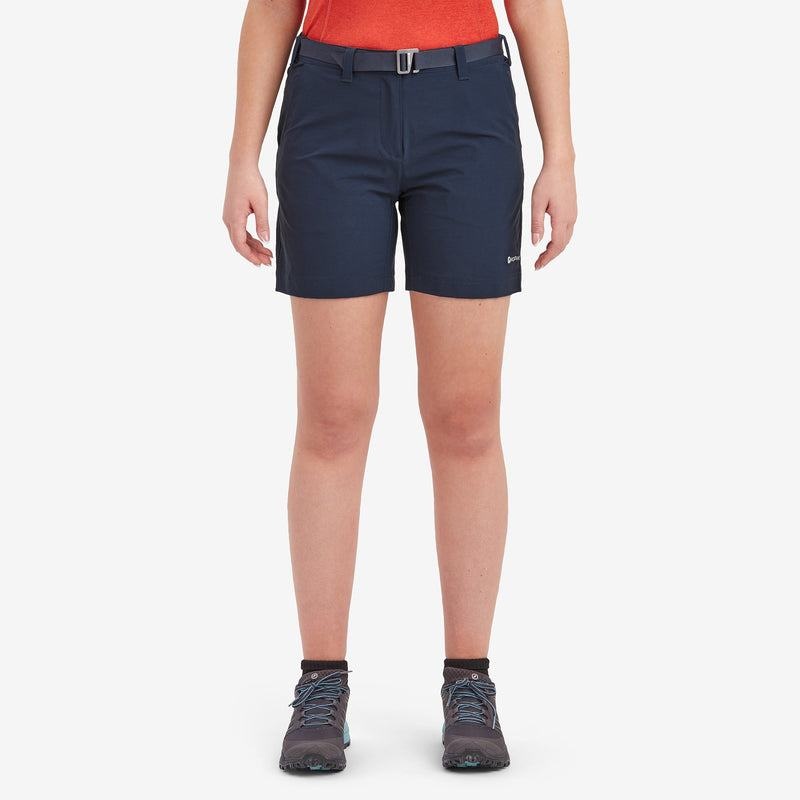 Montane Terra Stretch Lite Pantaloncini Donna Blu Scuro | IDU6512AV