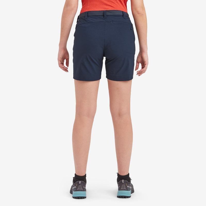 Montane Terra Stretch Lite Pantaloncini Donna Blu Scuro | IDU6512AV