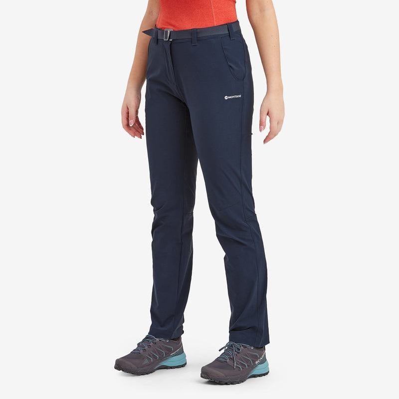 Montane Terra Stretch Lite Pantaloni Donna Blu Scuro | FKS197AM