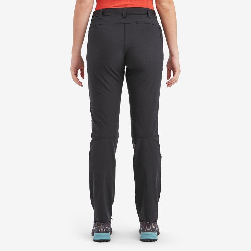 Montane Terra Stretch Lite Pantaloni Donna Nere | GFN6232GM