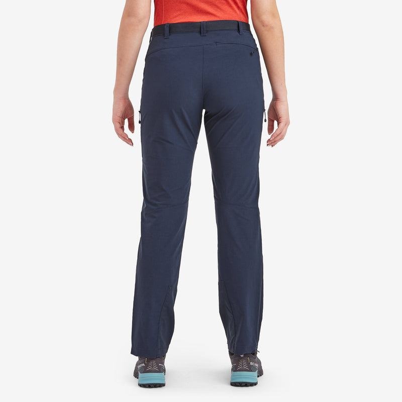 Montane Terra Stretch Pantaloni Donna Blu Scuro | NGT27RV