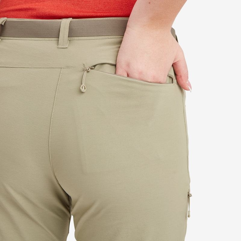 Montane Terra Stretch Pantaloni Donna Khaki | ANC1173LO