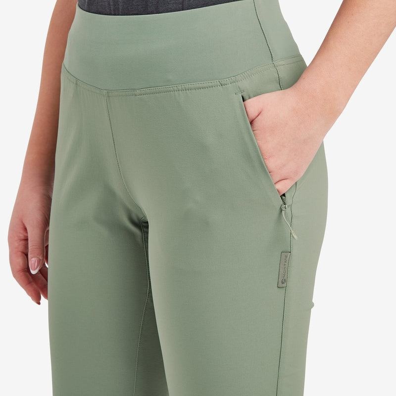 Montane Tucana Lite Stretch Capri 3/4 Leggings Donna Grigie Verdi | ZPI7279RB