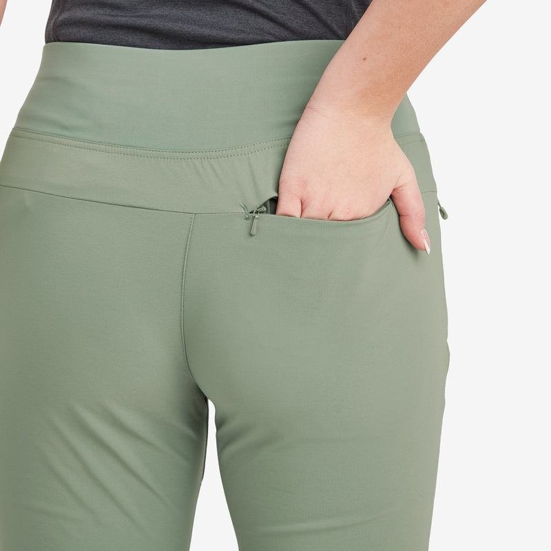 Montane Tucana Lite Stretch Capri 3/4 Leggings Donna Grigie Verdi | ZPI7279RB