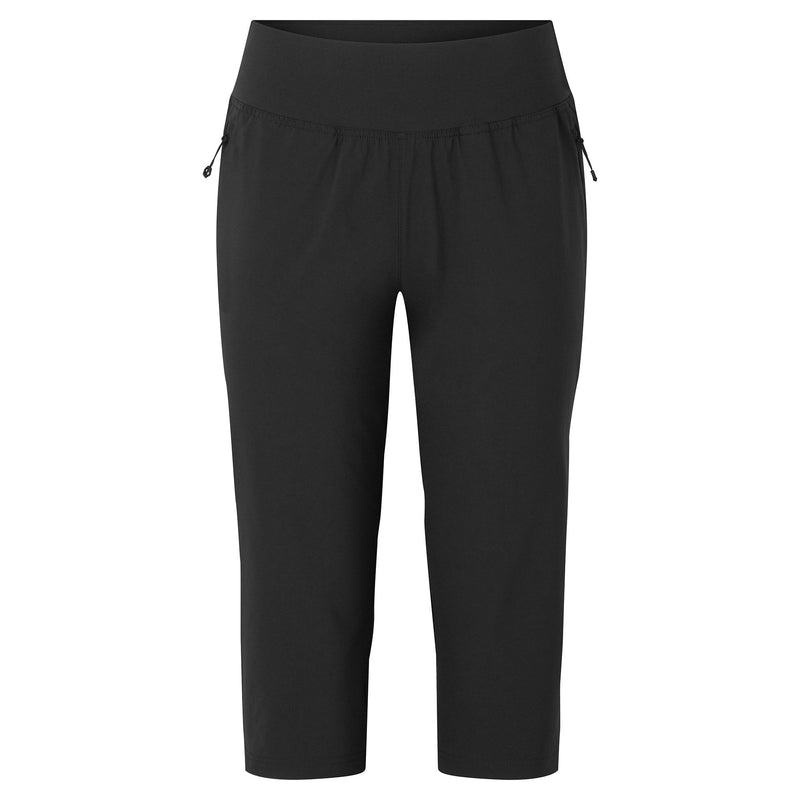 Montane Tucana Lite Stretch Capri 3/4 Leggings Donna Nere | XGM162DR