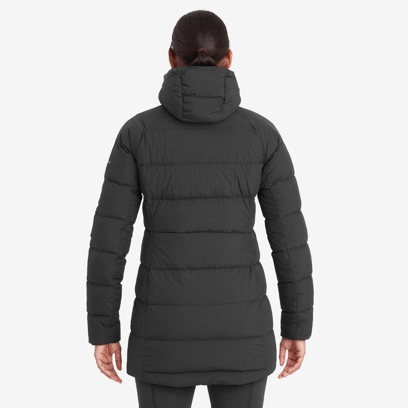 Montane Tundra Con Cappuccio Piumini Donna Nere | WRI4517SU