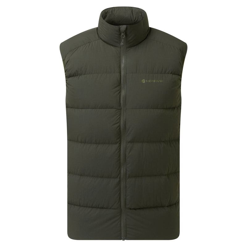 Montane Tundra Down Gilet Uomo Verdi Scuro | GCA7377YB